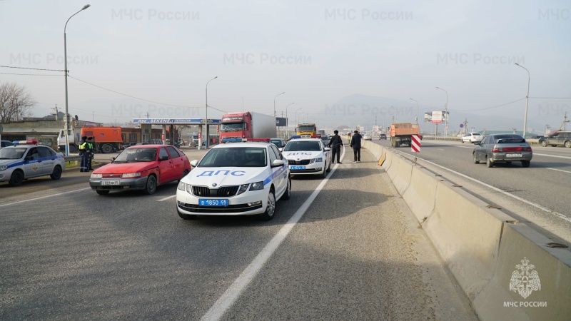 В Республике Дагестан прошли тактико-специальные учения по ликвидации последствий ДТП